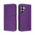Leather Flip Wallet Book Case For Samsung S26-1