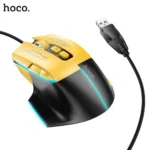 Hoco GM31 Overlord Luminous Gaming Wired Mouse - 5