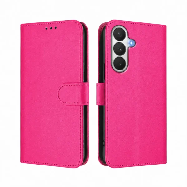 Leather Flip Wallet Book Case For Samsung S26-2