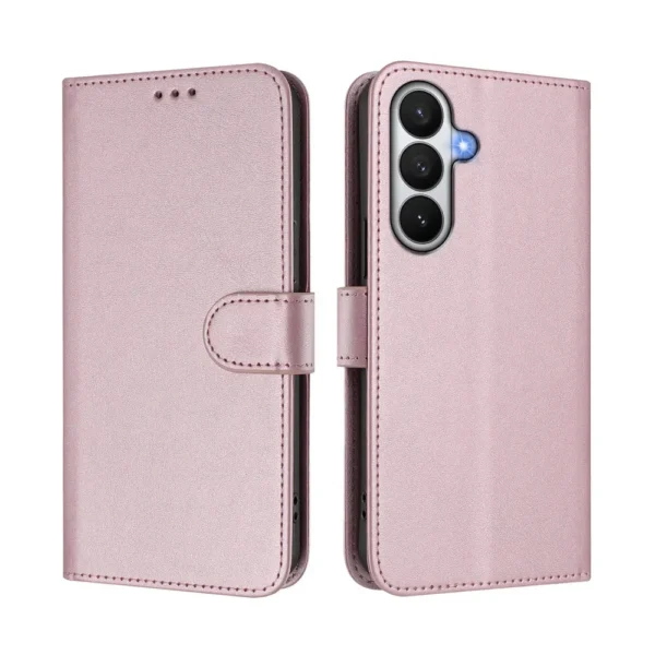 Leather Flip Wallet Book Case For Samsung S26 Plus - 4