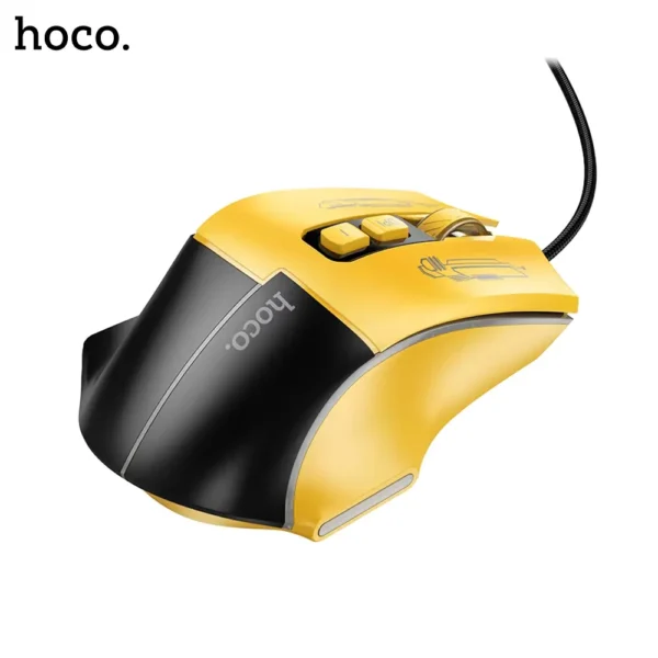 Hoco GM31 Overlord Luminous Gaming Wired Mouse - 2