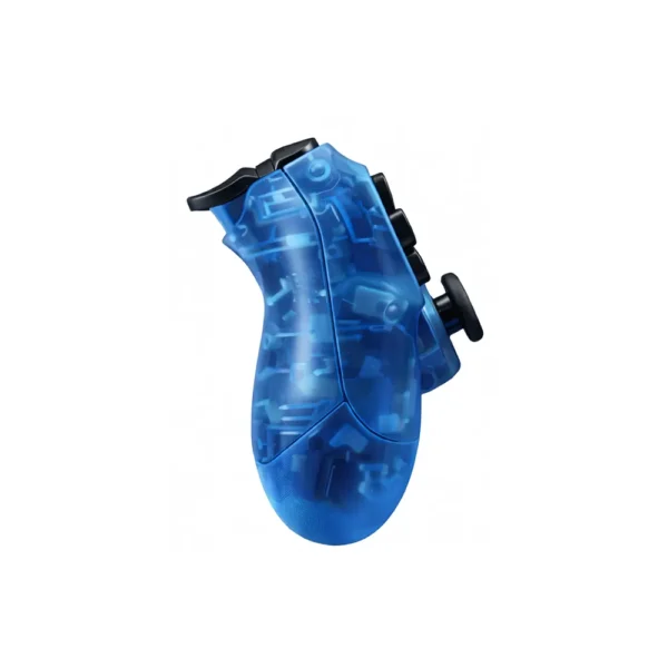HS-PS4263K PS4 PC Bluetooth Controller Transparent Blue