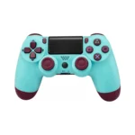 HS-PS4263L PS4 PC Bluetooth Controller Berry Blue