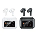 AWEI T56 ANC TWS Earbuds With Led Touch Screen - 4