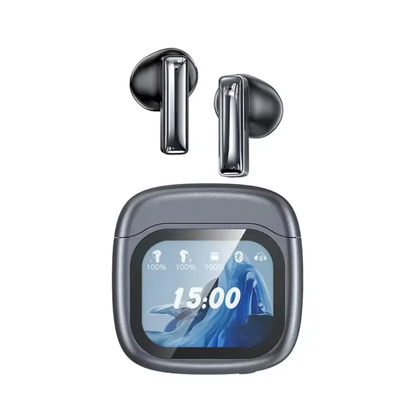 AWEI TP100 ENC Earbuds With Screen Call Noise Cancellation - 1