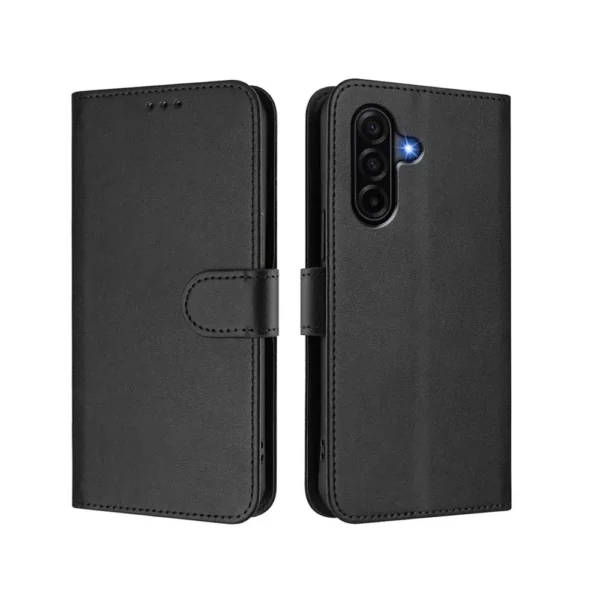 Leather Flip Wallet Book Case For Samsung A37 - 2
