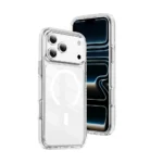 5C Crystal Shield Magsafe Case for iPhone 17 Pro 18 Pro White