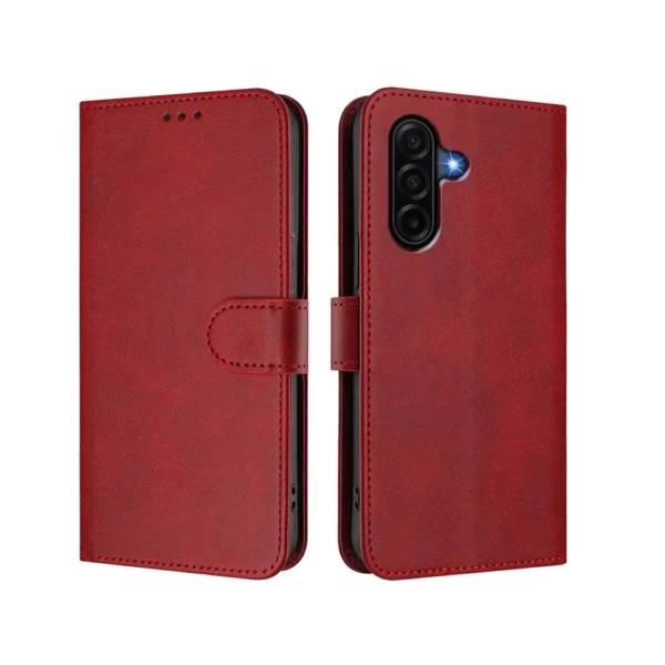 Leather Flip Wallet Book Case For Samsung A37 - 1