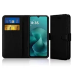Leather Flip Wallet Book Case For Motorola Moto G06 Power
