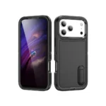 Defender Case With Stand Protective For iPhone 17 Pro Max