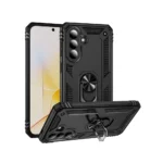 Slim Shockproof Ring Armor Stand Phone Case for Samsung Galaxy A57 - 1