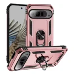 Slim Shockproof Ring Armor Stand Phone Cover Case for Google Pixel 9 Pro XL - 4