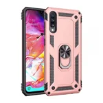 Slim Shockproof Ring Armor Stand Phone Case for Samsung Galaxy A70 (A705F) - 1