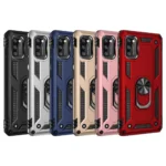 Slim Shockproof Ring Armor Stand Phone Case for Samsung Galaxy A41 (A415F)