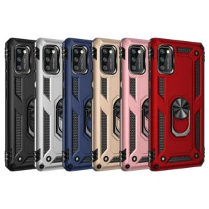 Slim Shockproof Ring Armor Stand Phone Case for Samsung Galaxy A41 (A415F)