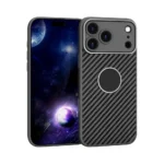 Carbon Fiber TPU Case For iPhone 17 Pro - 1