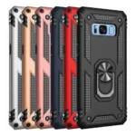 Slim Shockproof Ring Armor Stand Phone Case for Samsung Galaxy S8 Plus (G955F)