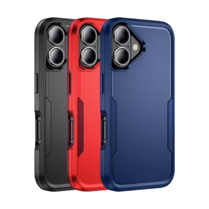 Rugged Armor Protective Case for iPhone 17