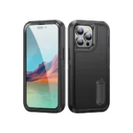 Defender Case With Stand Protective For iPhone 15 Pro Max