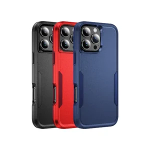 Rugged Armor Protective Case for iPhone 16 Pro