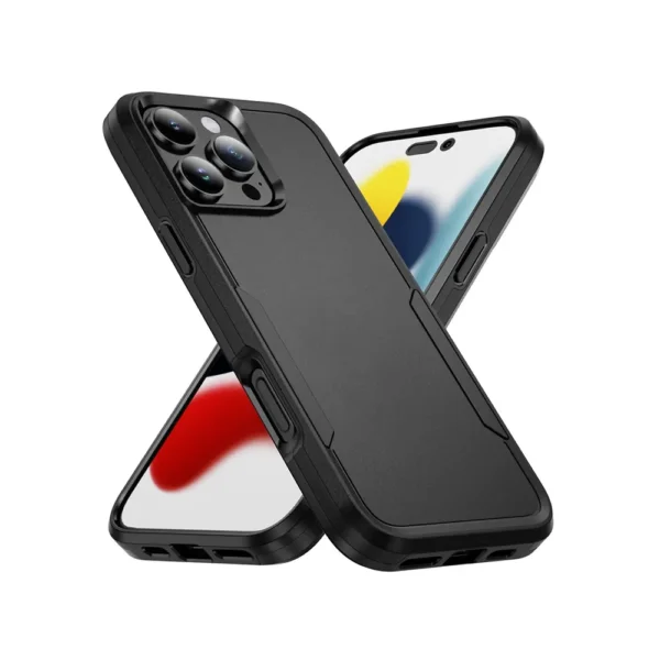 Rugged Armor Protective Case for iPhone 16 Pro - 1