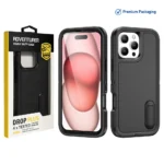 Defender Case With Stand Protective For iPhone 16 Pro Max