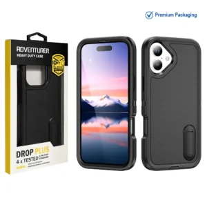 Defender Case With Stand Protective For iPhone 17