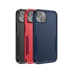 Rugged Armor Protective Case for iPhone 15