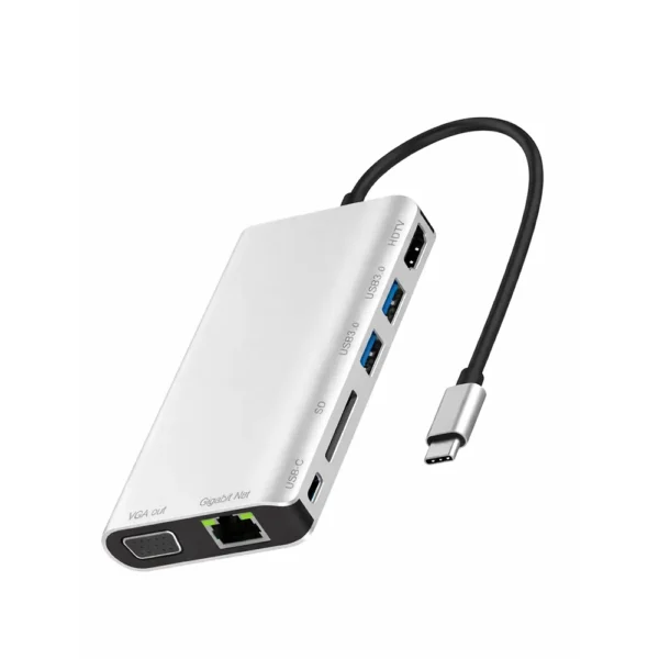 8 in 1 Multi-Function USB C Dock Station Hub - 3