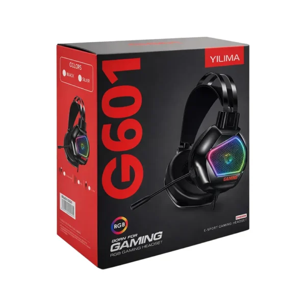 G601 RGB Gaming Wired Headset With Mic - 1
