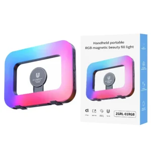 ZGRL-01 Portable RGB Magnetic Vlog Selfie Fill Light