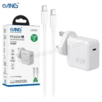 ANG TCK65A PD65W USB C Fast Charger With Type C to Type C Cable