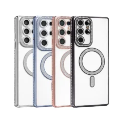 Diamond Magsafe Magnetic Case For Samsung S25 Ultra