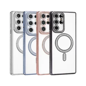 Diamond Magsafe Magnetic Case For Samsung S25 Ultra