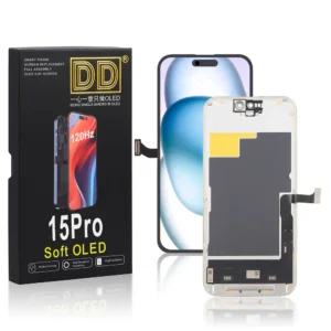 Diagnosable Soft OLED Screen Assembly For iPhone 15 Pro