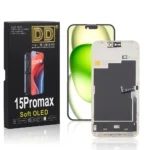 Diagnosable Soft OLED Screen Assembly For iPhone 15 Pro Max
