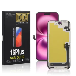 Diagnosable Soft OLED Screen Assembly For iPhone 16 Plus