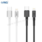 ANG BC07- USB-A To Lightning Braided Fast 60W Charging Cable - 3 Meter-6