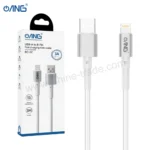 ANG BC07- USB-A To Lightning Braided Fast 60W Charging Cable - 3 Meter-4