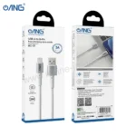 ANG BC07- USB-A To Lightning Braided Fast 60W Charging Cable - 3 Meter-3
