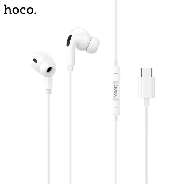 HOCO M83 Type C Digital Wired Earphones With Mic - 1