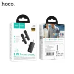HOCO L20C Fair Dual Mic Wireless Microphone Lightning + USB C (3.5mm) - 4