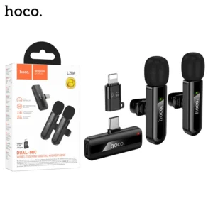 HOCO L20A Wireless Mini Digital Microphone USB C to Lightning