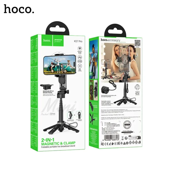 HOCO K27 Pro Table Top Holder For Live Broadcast Stand - 5
