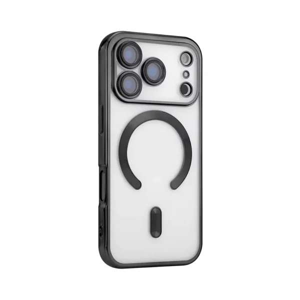 Magsafe Electroplated Clear Case For iPhone 17 Pro Max