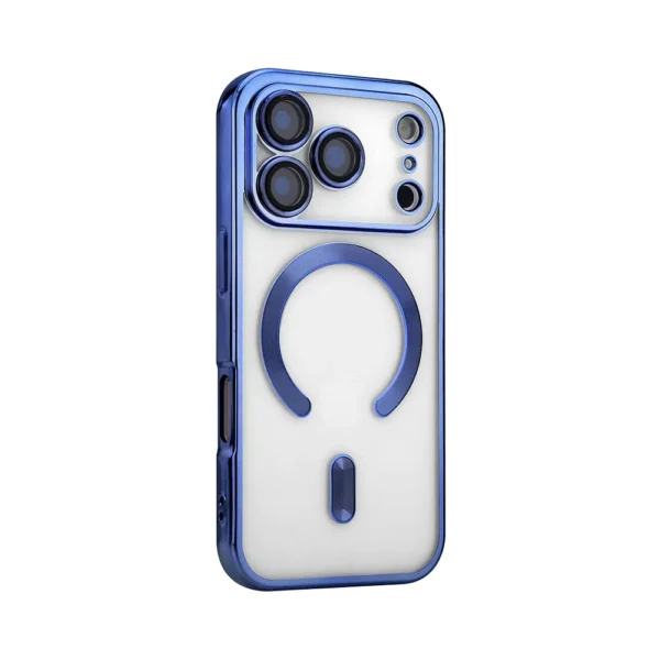 Magsafe Electroplated Clear Case For iPhone 17 Pro Max