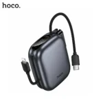 HOCO Q49 Peak PD20W Power Bank With Type C + Lightning Cable 10000mAh (CCC) - 1