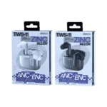 REMAX TWS-11 ANC+ENC Zinc Alloy True Wireless Stereo Music Call Earphones