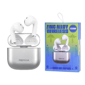 REMAX TWS-03 Zinc Alloy True Wireless Stereo Music Call Earphones