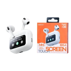 REMAX TWS-08 Touch Screen Music Call Earphones